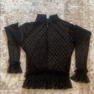 Top Black Zara lace | Brand new